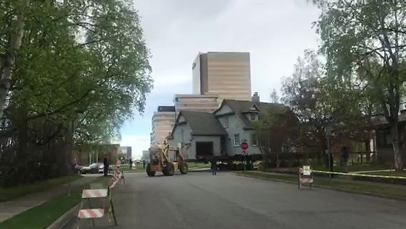 Greenstreet Moving Structure in Anchorage